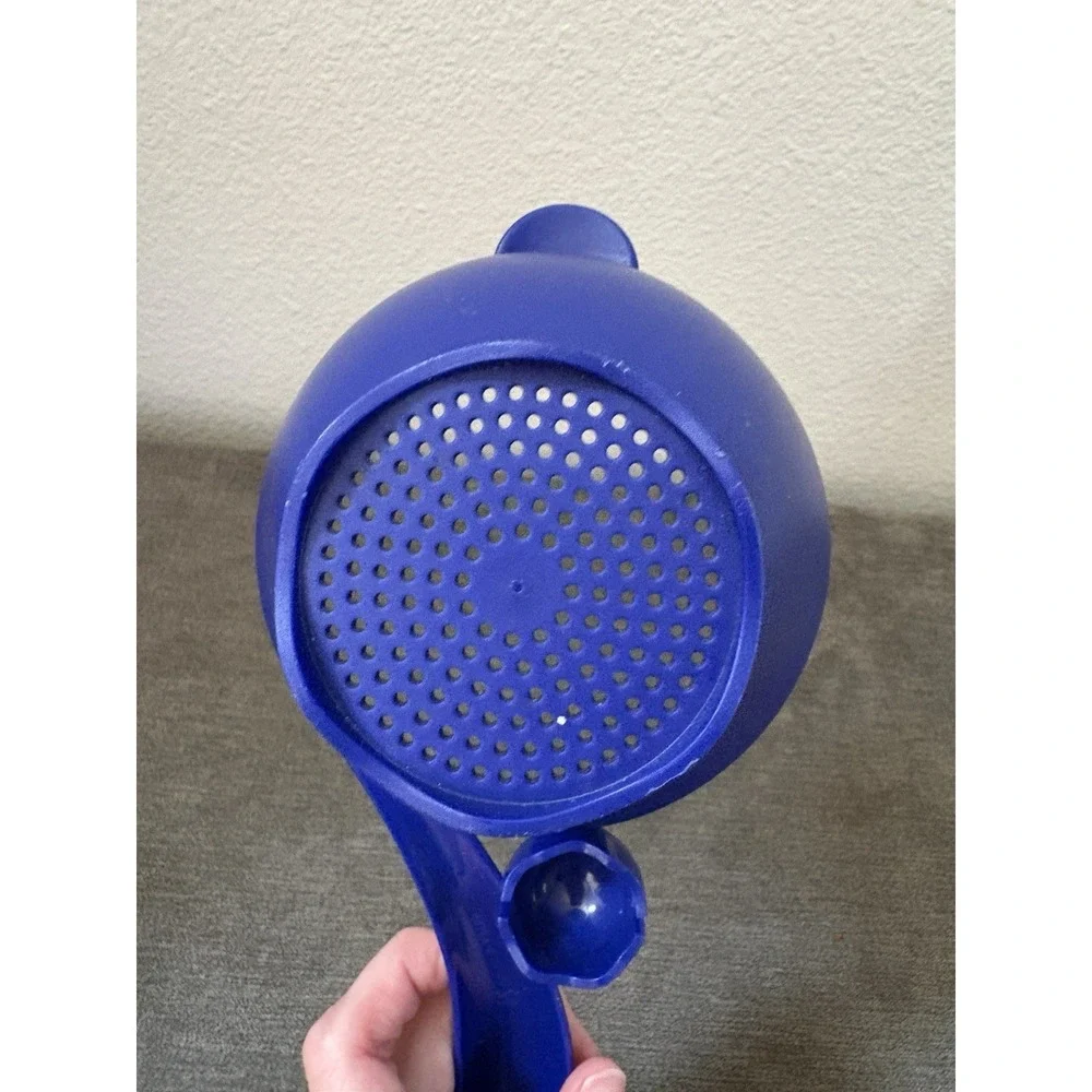 TUPPERWARE Mini Colander/ Strainer #4476‎ Cobalt Blue Color